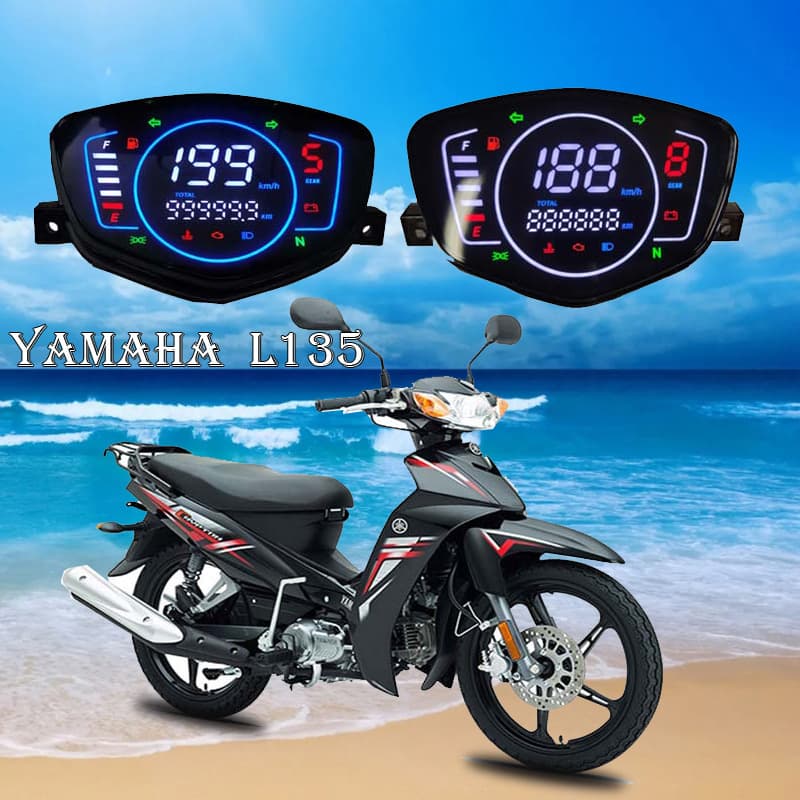 Export to Southeast Asia Yamaha Cryton T110C Yamaha L135 LYMC8 Motorcycle Speedometer