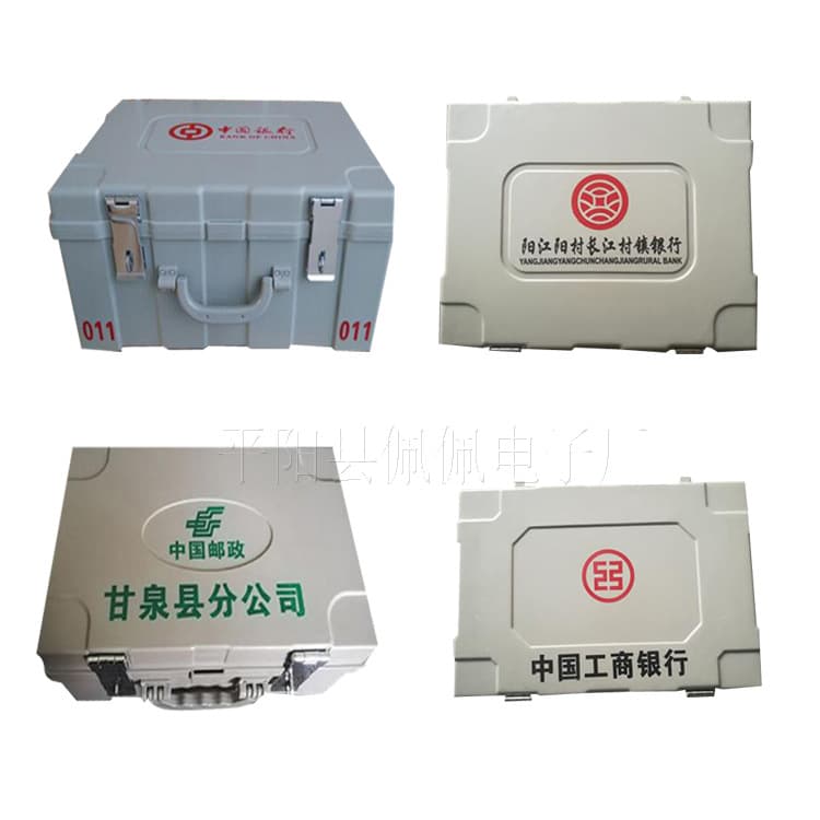 Bank Cash Transport Box: Plastic Polycarbonate Money Bag Carrier, Impact and Drop-Resistant for Cash Transportation