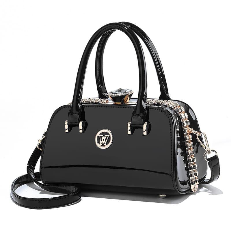 Factory Export Small Bag Women Cross-Border New Style Women's Bag Middle-Aged Leather Bag Simple Shoulder Versatile Crossbody Mom Handbag