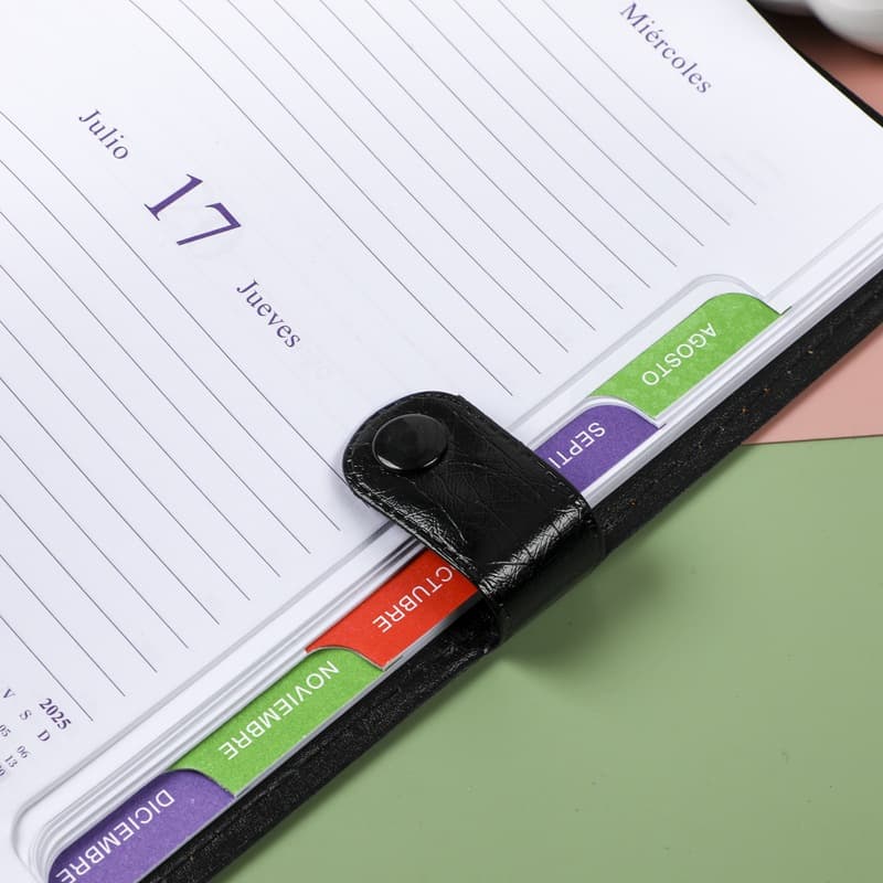 A5 Cross-Border Planner Notebook Refill Factory In-Stock Spanish English Arabic Portuguese