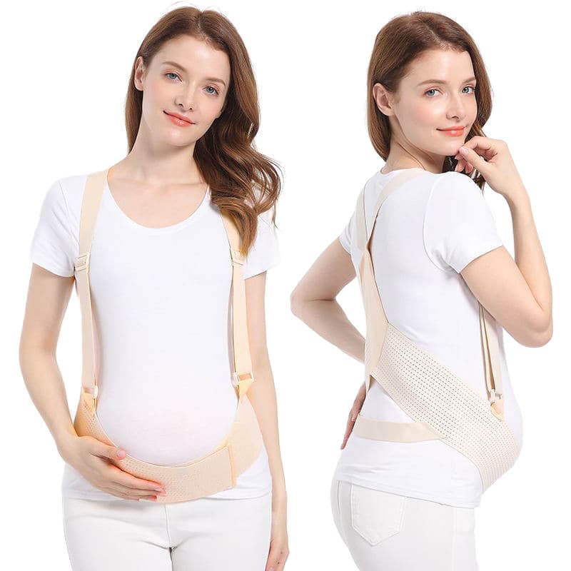 Specialized Maternity Support Belt for Mid to Late Pregnancy, Thin Design for Belly and Lower Back Support
