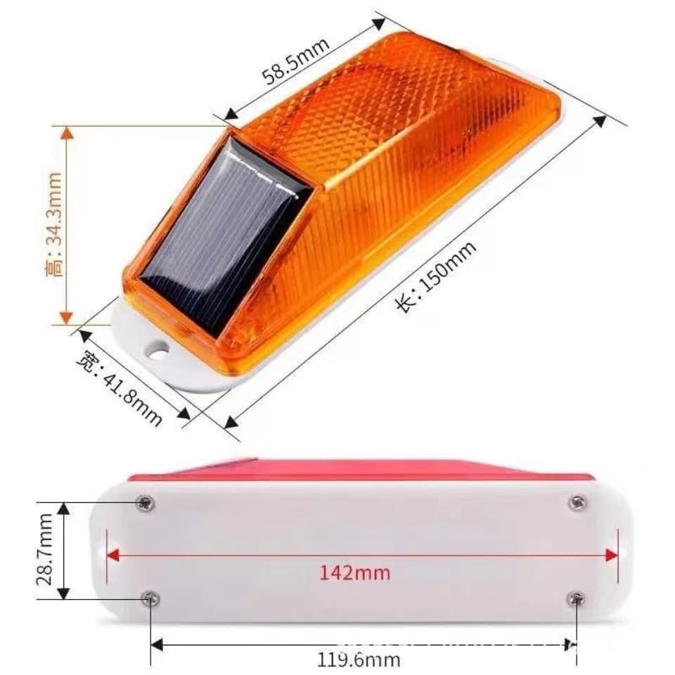 Factory direct sale flashing road stud, highway safety triangle road stud, solar road stud