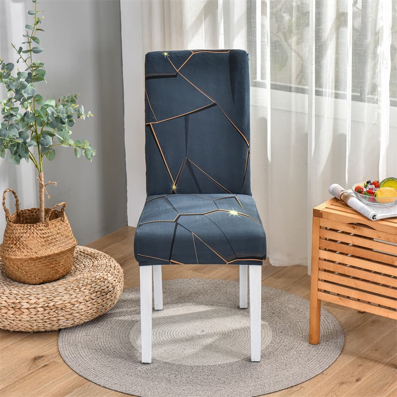 Elastic chair cover for home simple hotel restaurant dining chair cover universal dining table seat cover chair cover fabric mat