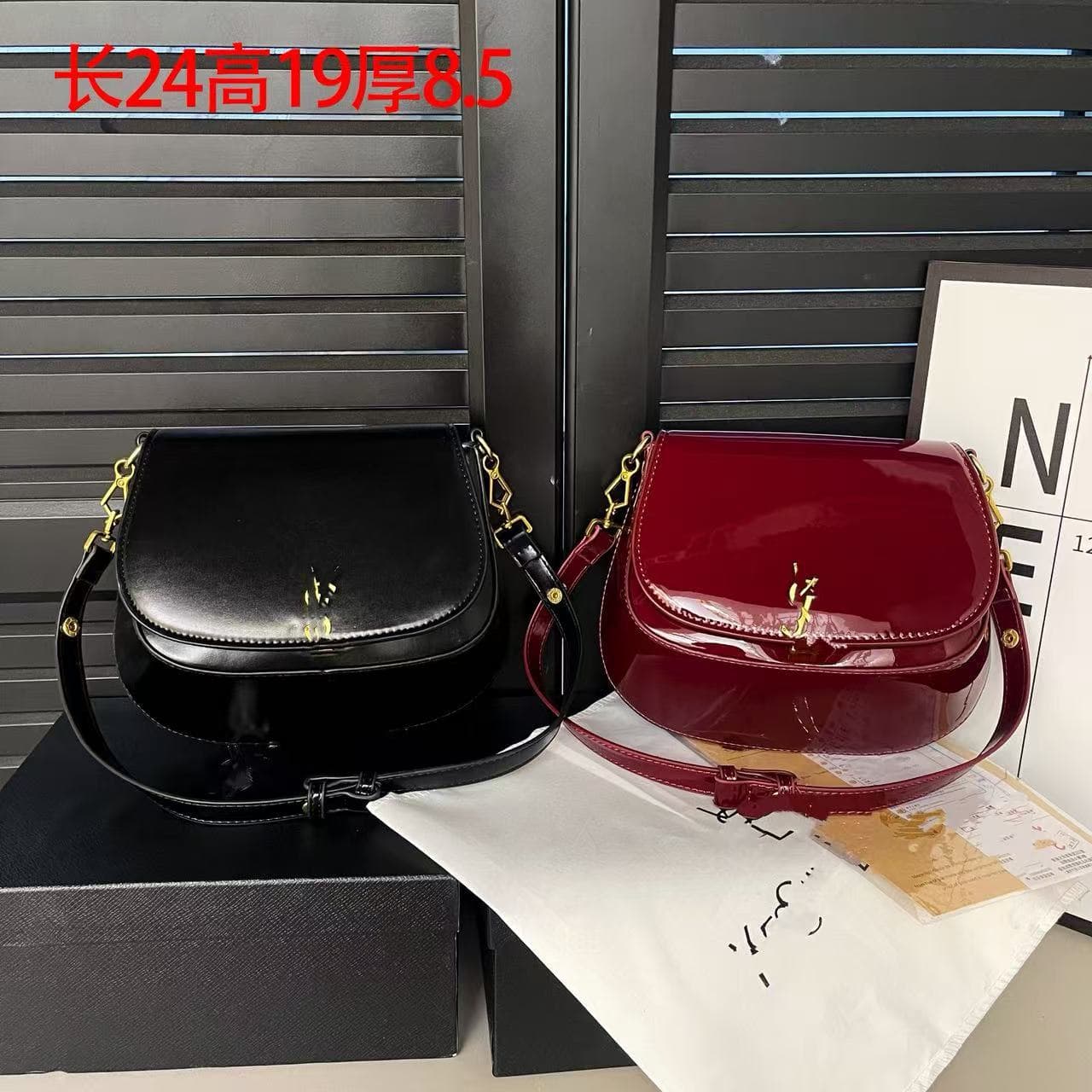 YSL Voltoire New Style Underarm Handbag Fashionable Versatile Saddle Shoulder Bag Crossbody for Women