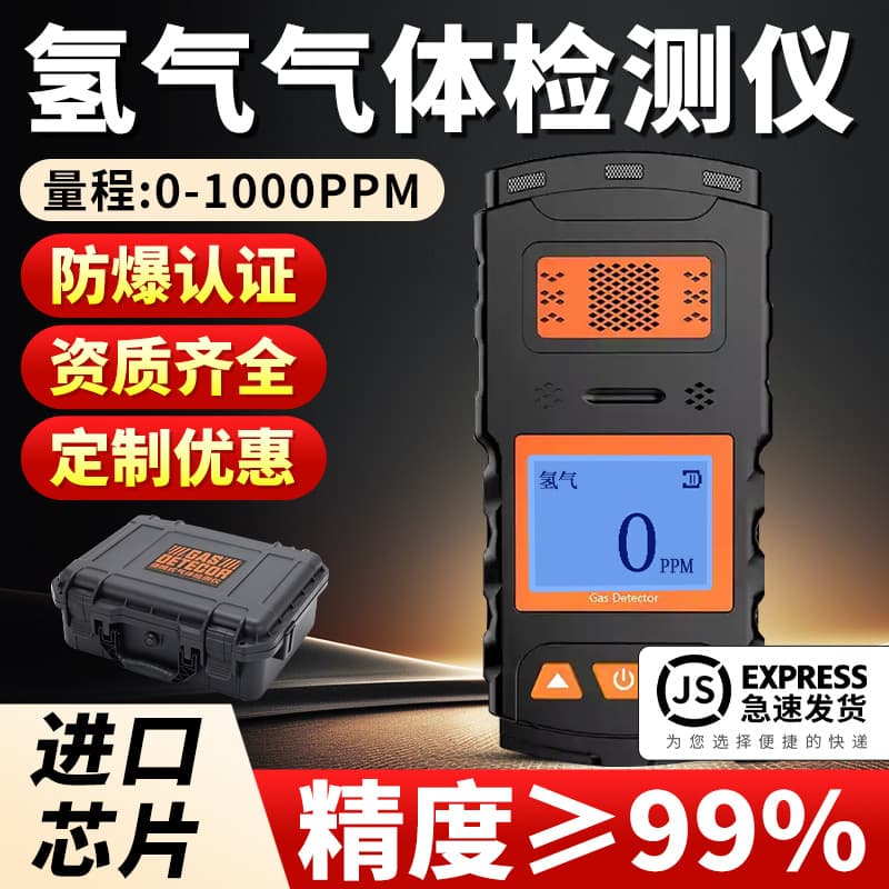 Portable H₂ Gas Detector for Battery Factories, Chemical Workshops, and Laboratory Concentration Detection Alarm