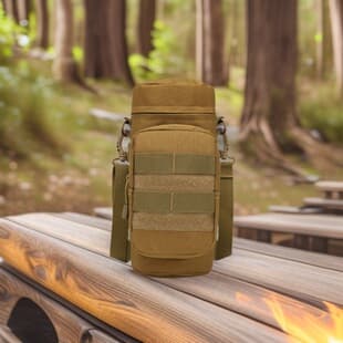 Factory Direct Supply Outdoor New Water Bottle Hanging Bag Camping Cycling Multi-Functional Single Shoulder Bag Sports Casual Crossbody Bag