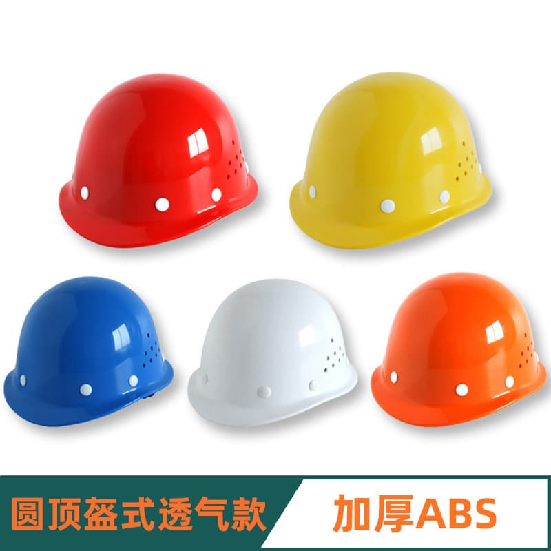 Safety Helmet National Standard Thickened Construction Site Engineering Building Labor Protection Anti-Impact Breathable Customizable Printing