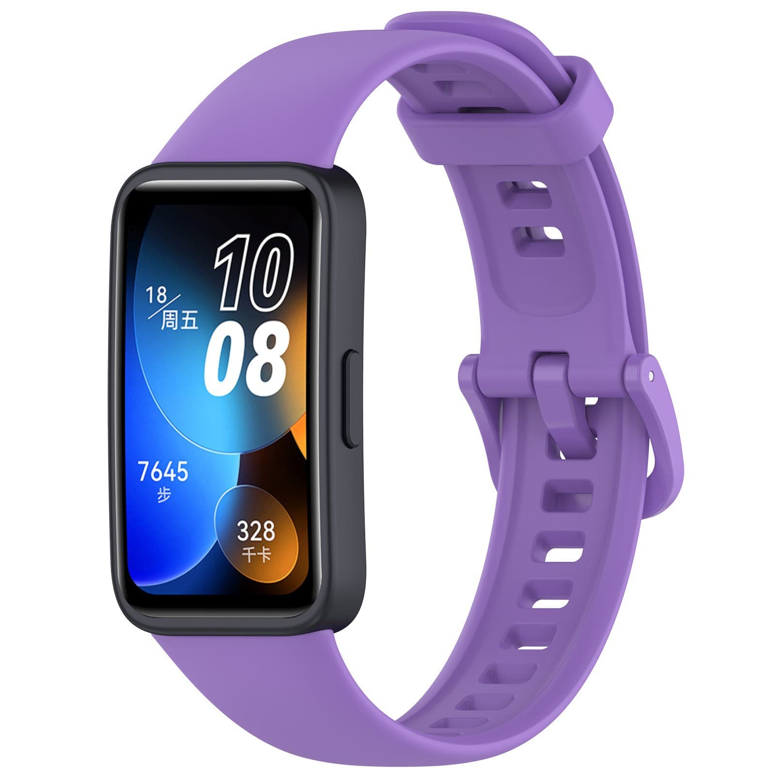 Replacement Strap for Huawei Band 8/9, Band 10 NFC Wristband, Solid Color Sports Band 8 NFC Universal Replacement Strap