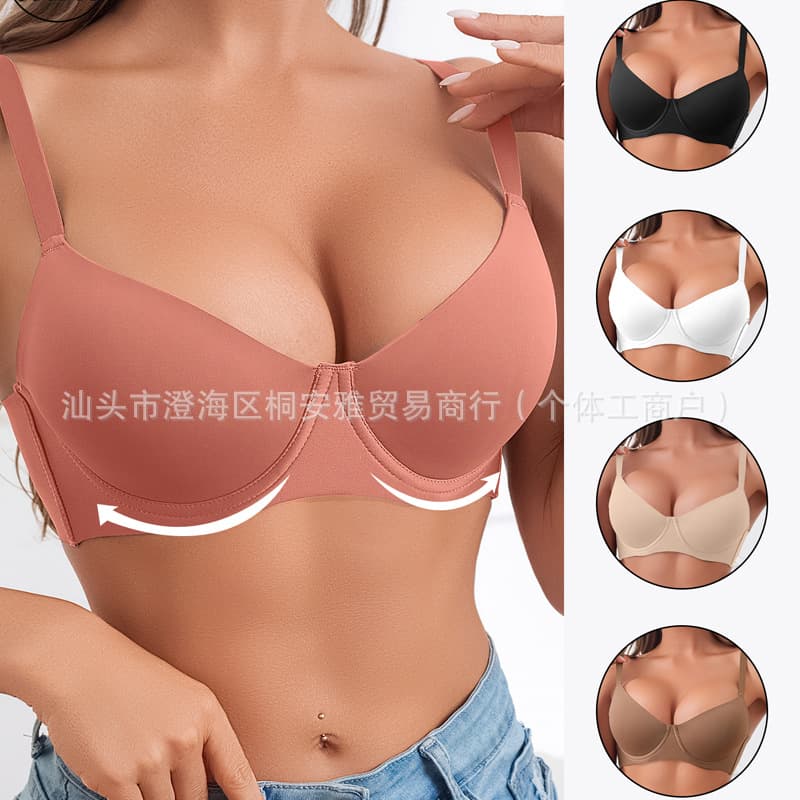New Adjustable Bra for Women with Underwire, Anti-Sagging, Supportive, for Amazon Temu Shein Cross-Border E-Commerce, Drop Shipping