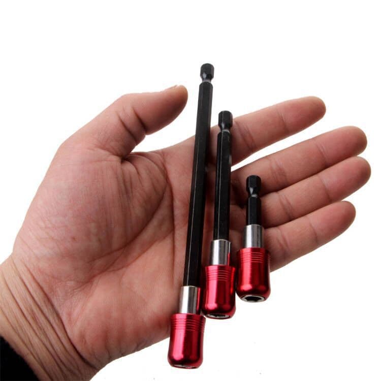 Wholesale hexagonal handle quick release self-locking bit connecting rod joint electric drill extension quick connecting rod bit extension rod