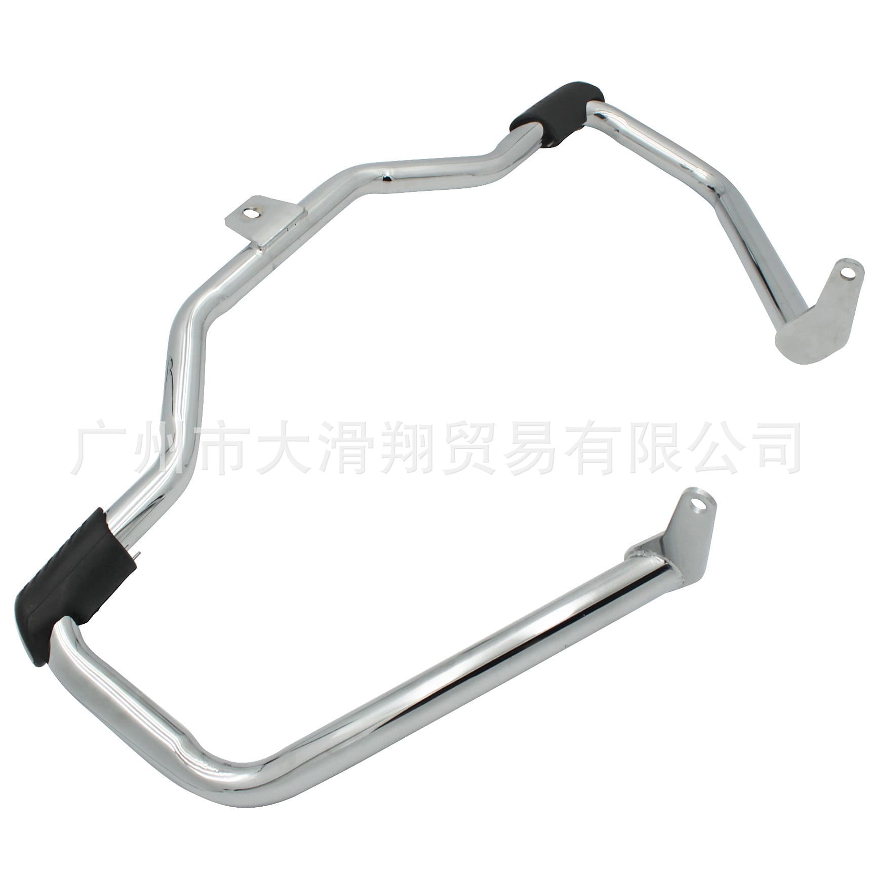Compatible with Harley Fat Boy, Heritage, Breakout, Softail 00-17 Crash Bar Protection Bar with Rubber Cover