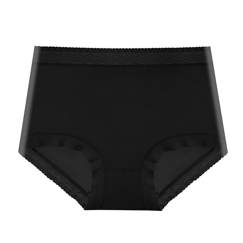Ice Silk Traceless Underwear Women's Summer Ultra-thin Quick-drying Breathable High Waist Antibacterial Cyber Celebrant Explosive Girls plus size Briefs