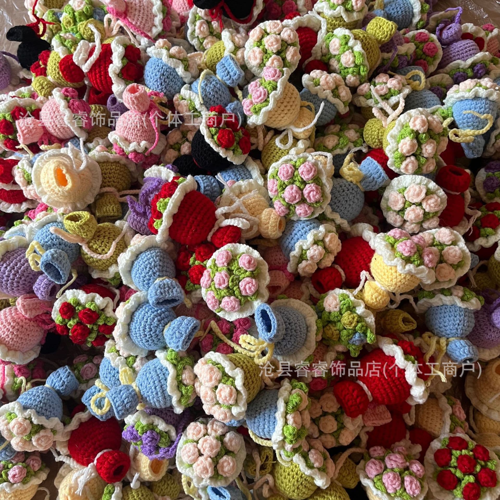 Wool bouquet Teacher's Day Mother's Day Valentine's Day gift gift rose small bouquet wholesale