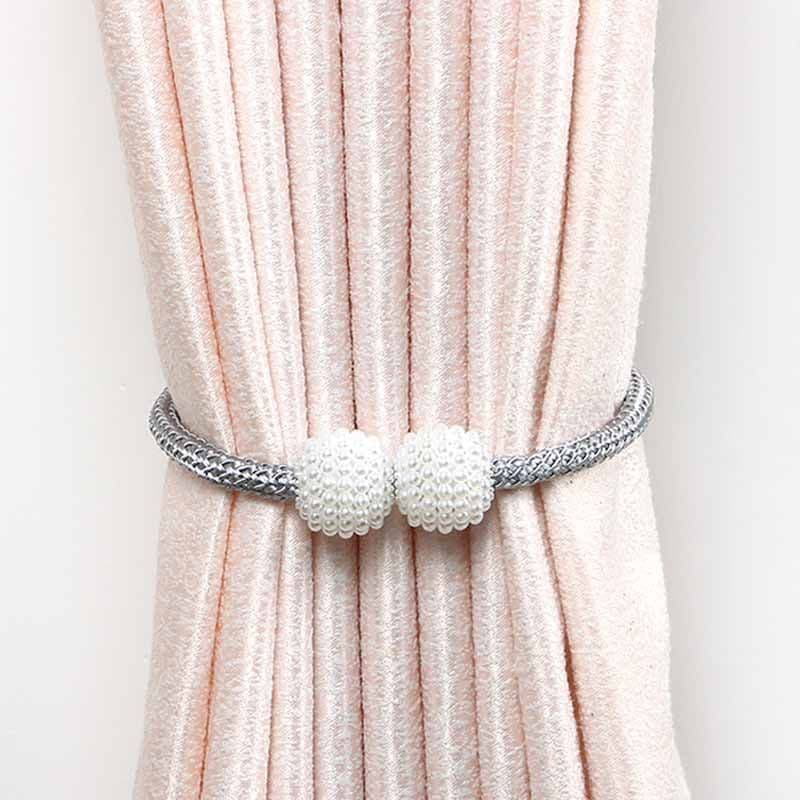 Creative Curtain Tie Backs, Simple Modern Curtain Rope Tie, Cute Versatile Magnetic Curtain Holdbacks, Nordic Style All-Match Clips