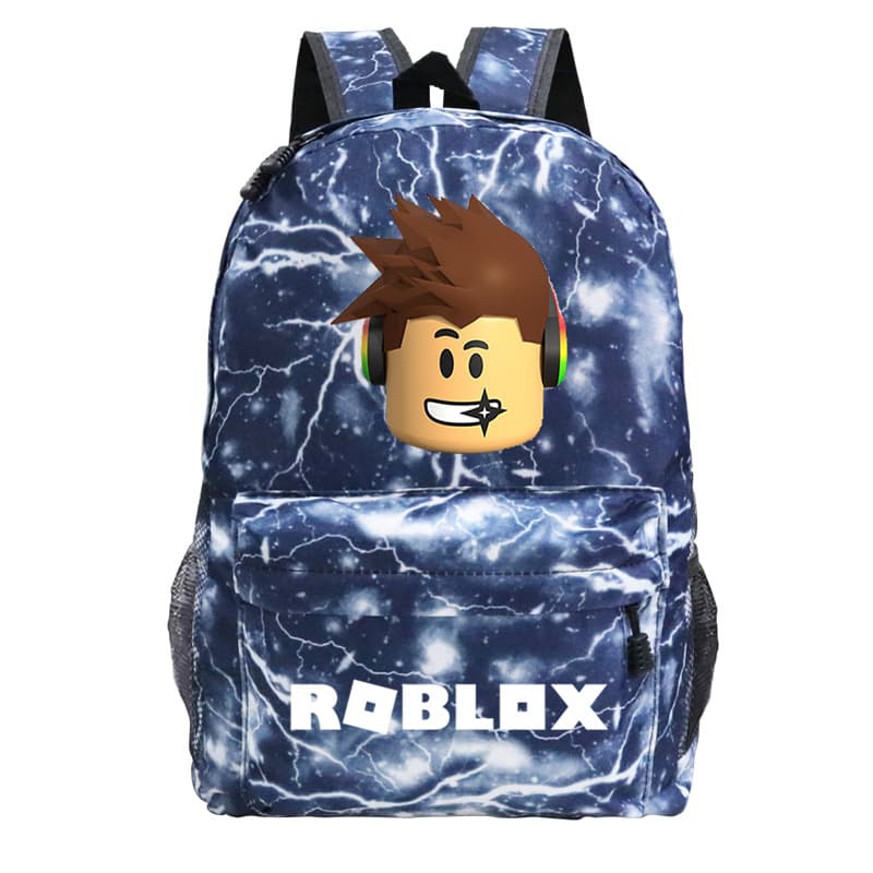 Roblox student backpack cross-border large capacity children's schoolbag can be shipped in one piece