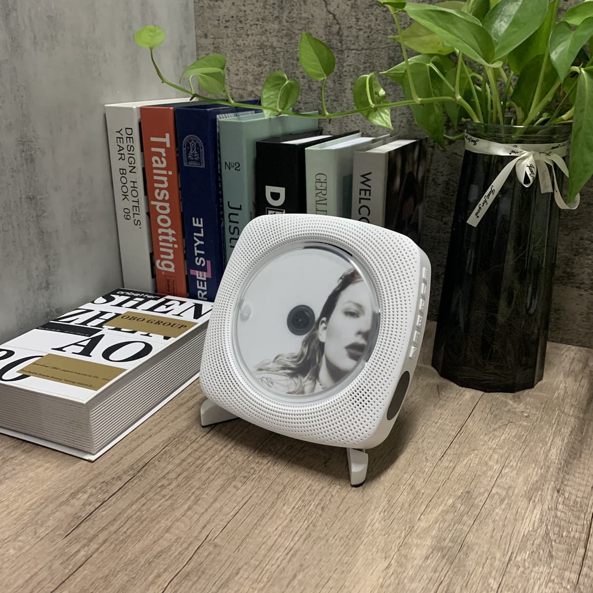 Portable DVD Player Disc Album Gift English Music Audio Home Repeat Cross-border Plug-in Version