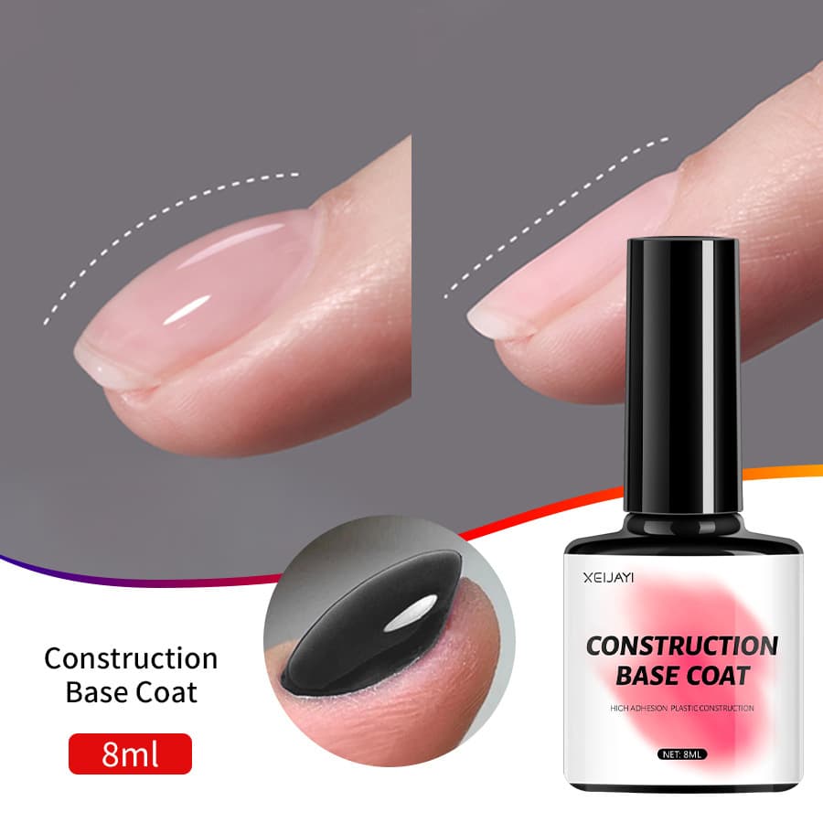 Transparent Build-Up Nail Gel XEIJAYI2023 Stronger Brighter More Transparent Ideal for Nail Beginners Professional Grade Nail Art