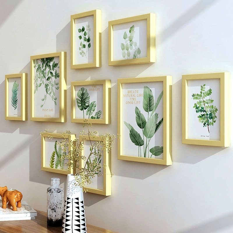 Minimalist Photo Wall Frame Hanging Without Drilling Photo Printing Popular Room Living Room Bedroom Wall Decor Wholesale