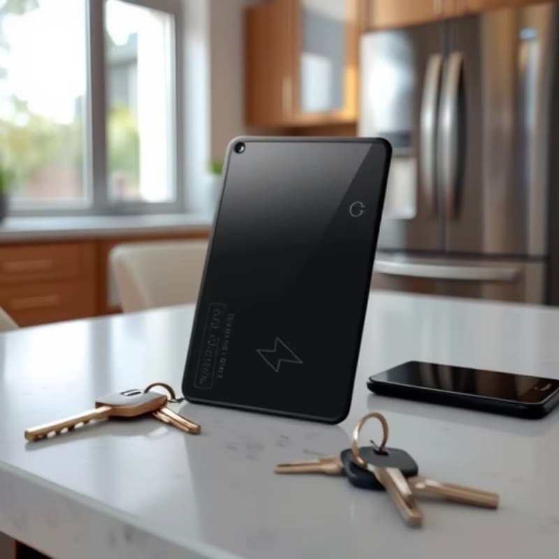 Suitable for Apple anti-loss devices, slim card-style, wireless charging, mini portable Bluetooth positioning and locating, new model.