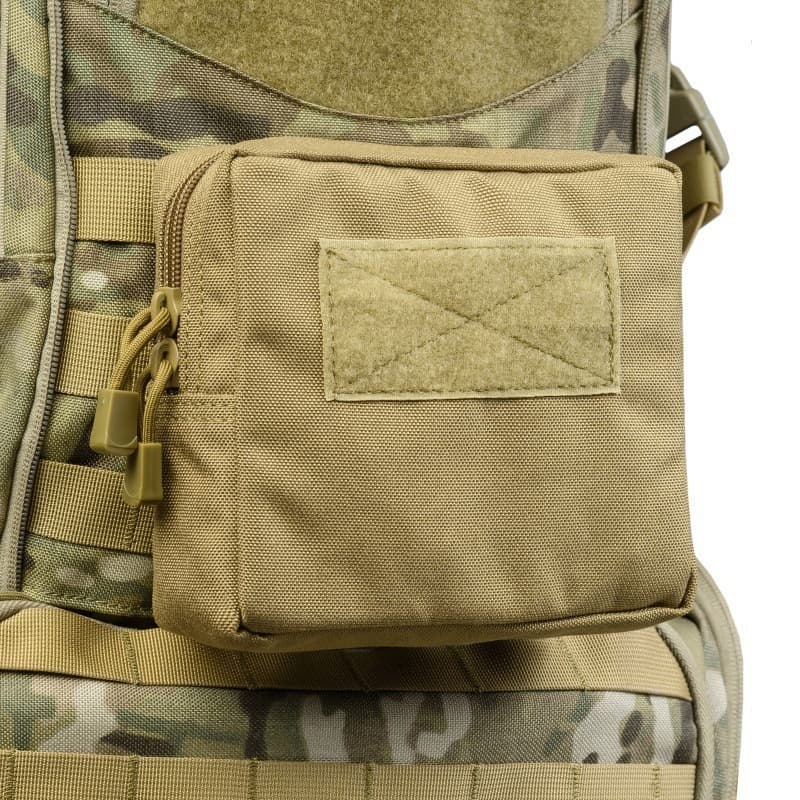Tactical EDC Tool Bag MOLLE Camouflage Waist Bag Outdoor Sports Multi-Functional Miscellaneous Storage Bag Accessory Pack