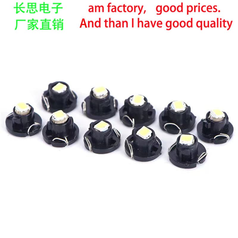 Car LED Dashboard Light B8.5 T4.7 T4.2 T3 Indicator Light Air Conditioning Lamp 5050 3030 1SMD