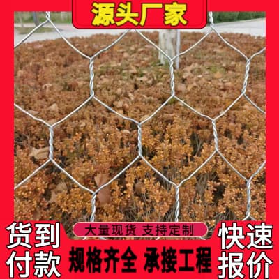 Jilin manufacturer produces zinc-aluminum gabion mesh for erosion control, bin gabion baskets, foot reinforcement galvanized Reno mattresses, and slope protection.