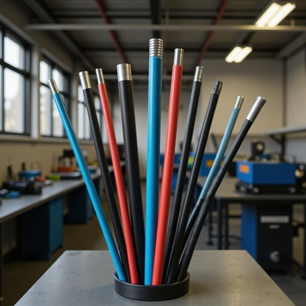 Special tube for heavy truck hood cable