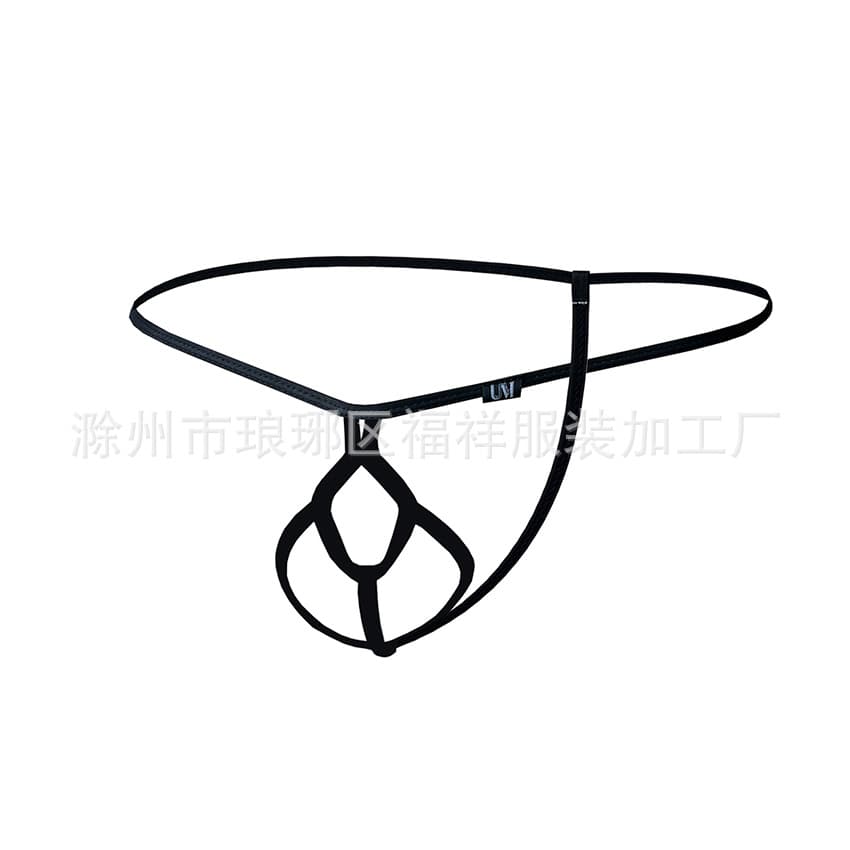 [Factory] New bullet separation men's sexy thong underwear hollow thin straps wholesale Q00