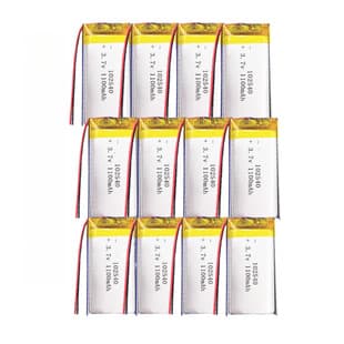 102540 Cell Portable Speaker Battery 1100mAh 3.7V Polymer Lithium Battery for Electronic Navigator