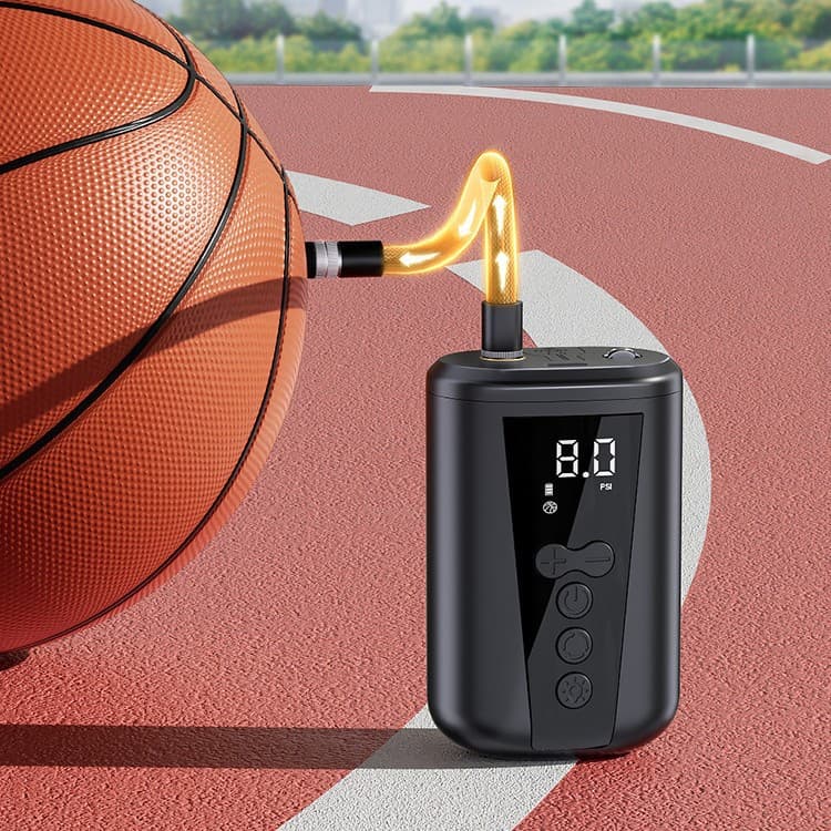 Cross-border multifunctional basketball pump portable football volleyball swimming ring universal air pump balloon air pump