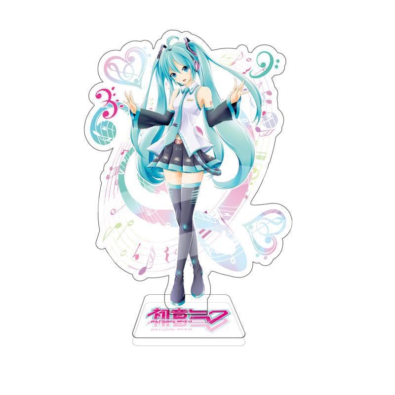 Hatsune Miku Large Standee Hatsune Miku Luo Tianyi Double-Sided Illustration Acrylic Anime Figure 15cm Stand