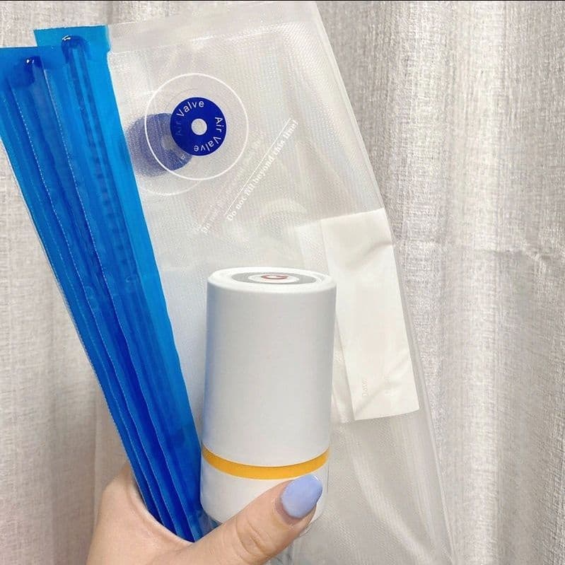 Food-Grade Vacuum Sealer Bags Manual Electric Vacuum Pump Universal Refrigerator Home Use
