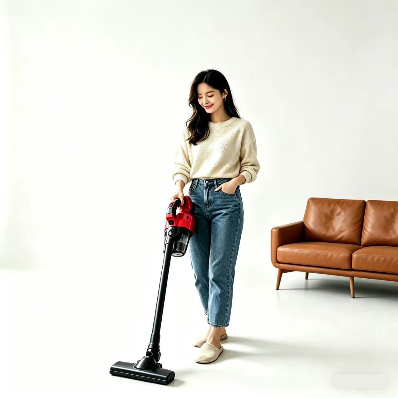 Wireless Lithium Battery Vacuum Cleaner, High-Efficiency Dust Removal, High-Power Household Rechargeable Vacuum Cleaner, High-Power Electric Dust Blower