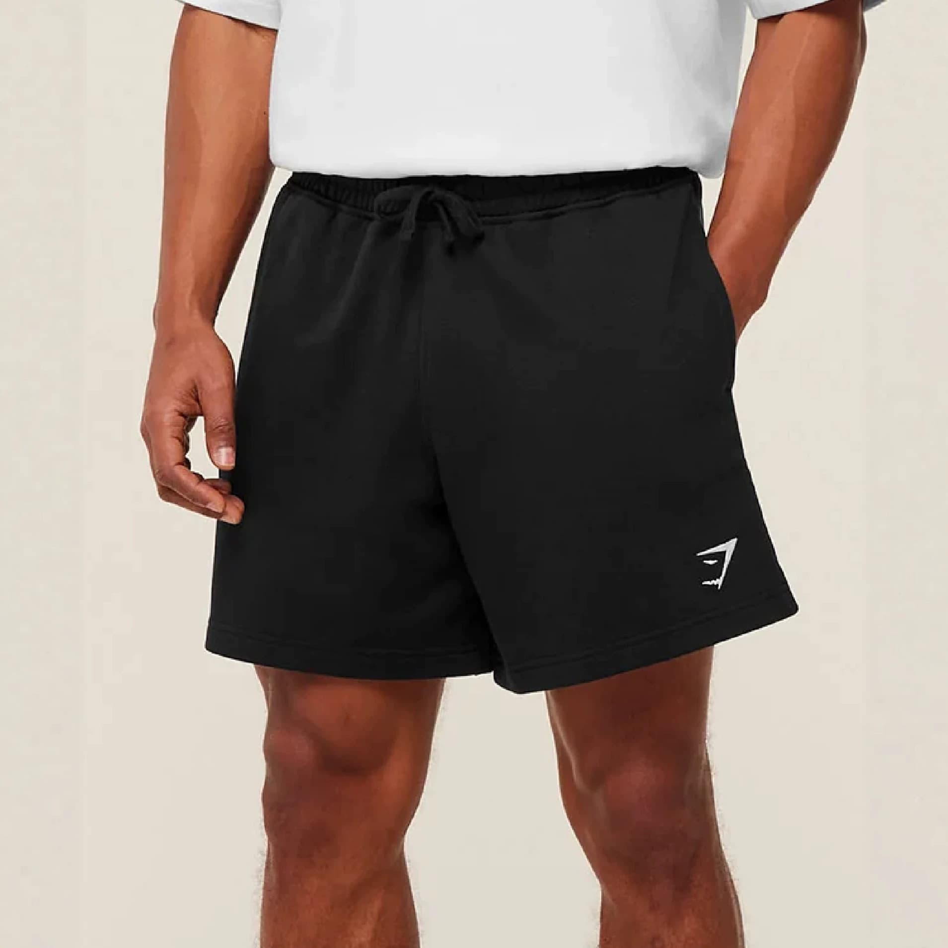 GYMSHARK New Summer Shorts for Men, Cotton Sports Fitness Shorts, Outdoor Running Basketball Training Shorts