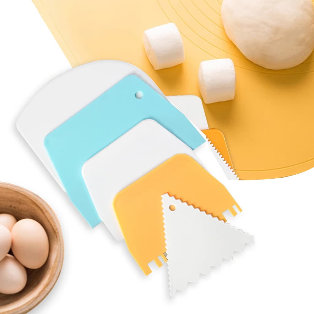 Abbott Baking Cake Scraper Cake Spatula Rice Noodle Cutter Cream Scraper Baking Tool Kitchen Scraper