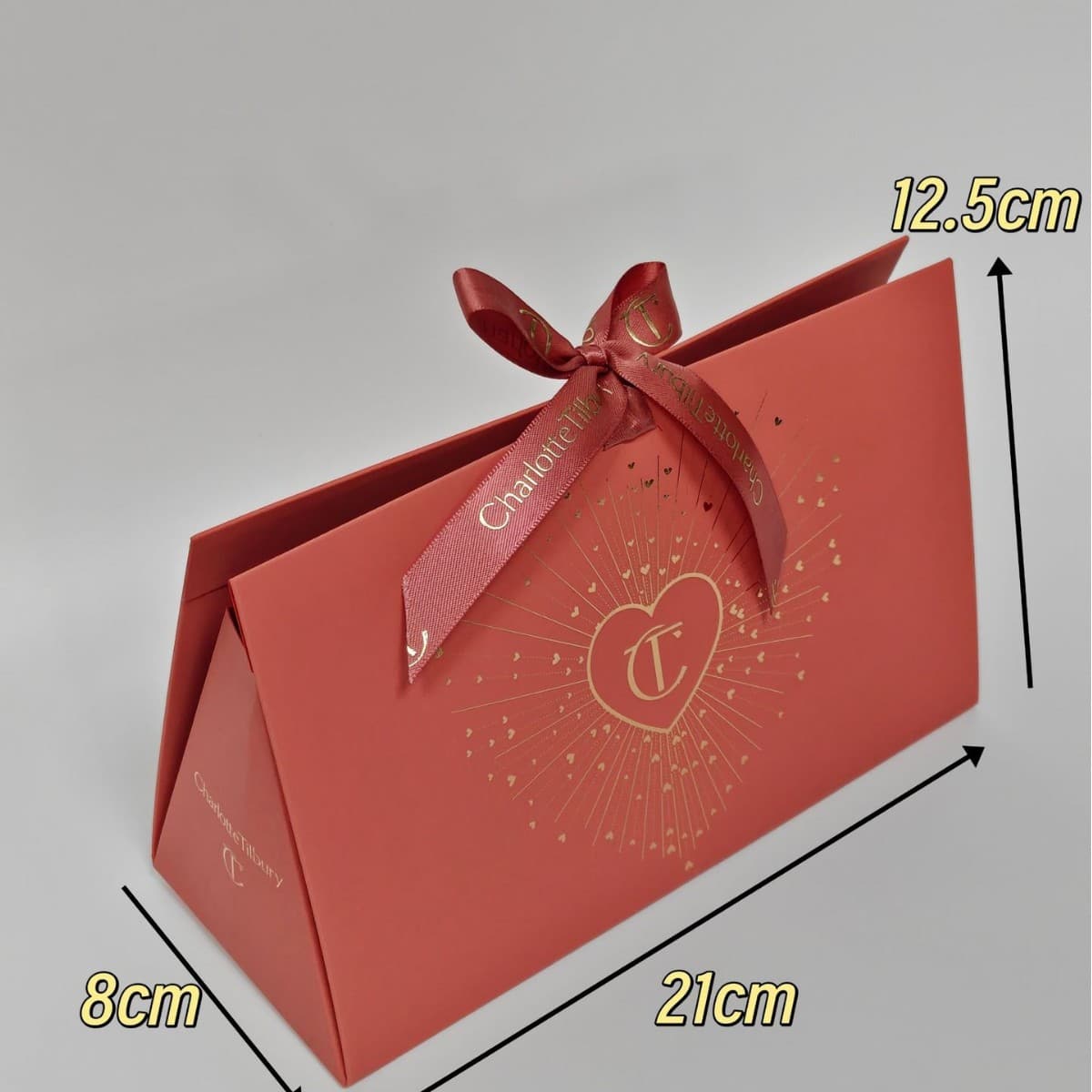 Charlotte T CT Heart Cutout Handbag Gift Bag Souvenir Bag In Stock Wholesale