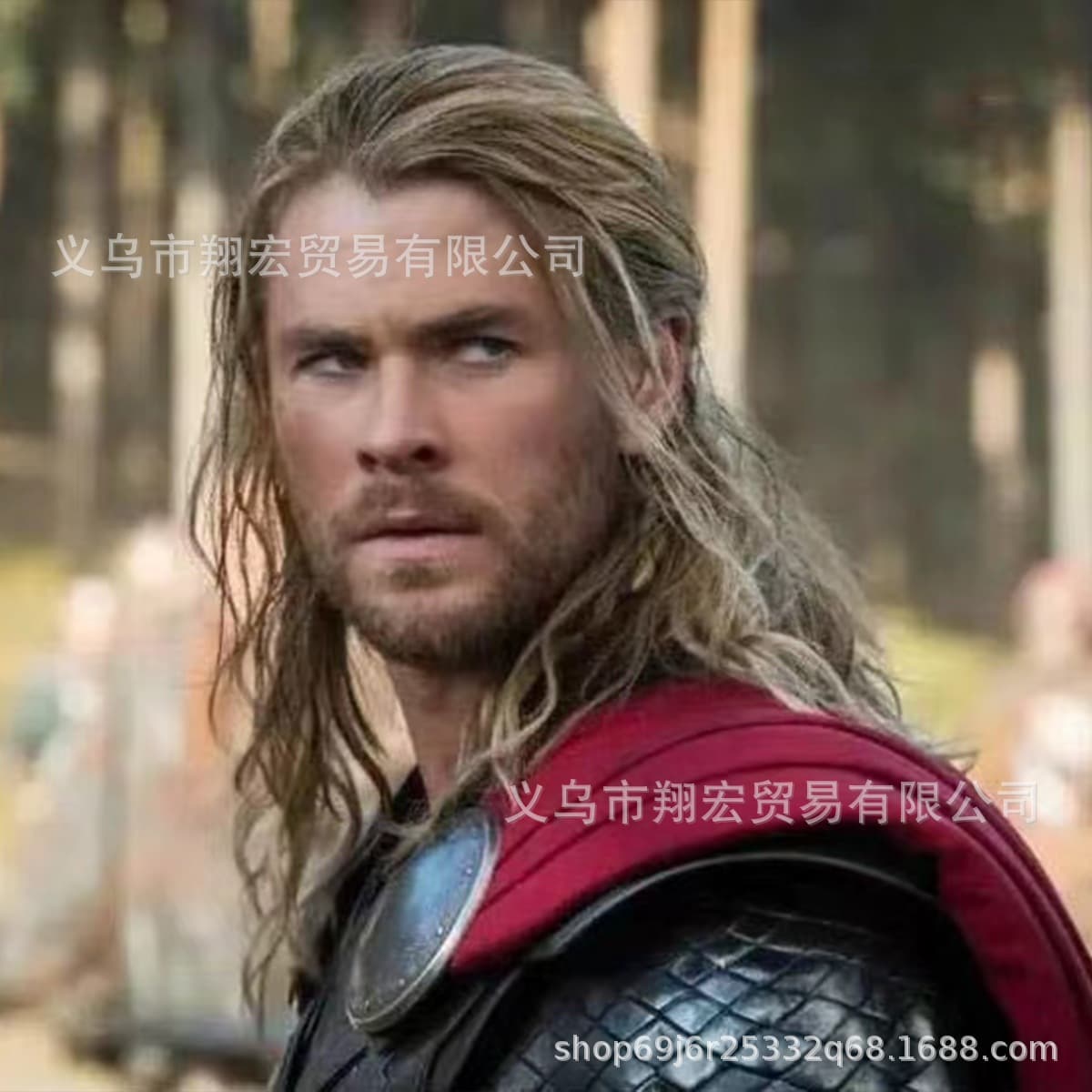 [Xianghong] Thor 4 wig Love and Thunder anime cosplay Avengers Halloween cos wig manufacturer