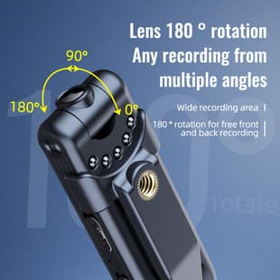 C10 Factory Cross-Border Trade Compact Portable Video Recorder with Clip, Night Vision HD 1080p, Photo, Recording, Video Camera
