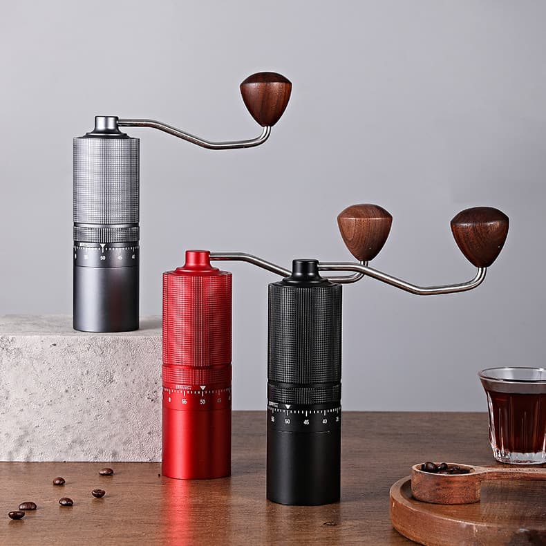 Cross-border Hot Selling Mid-adjustment Hand Coffee Grinder Portable Coffee Machine 420 Steel Core Factory Direct
