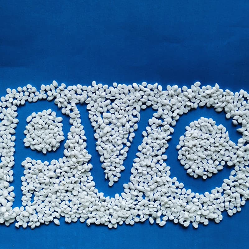 Spot supply of PVC white granules, polyvinyl chloride, suitable for injection molding and extrusion
