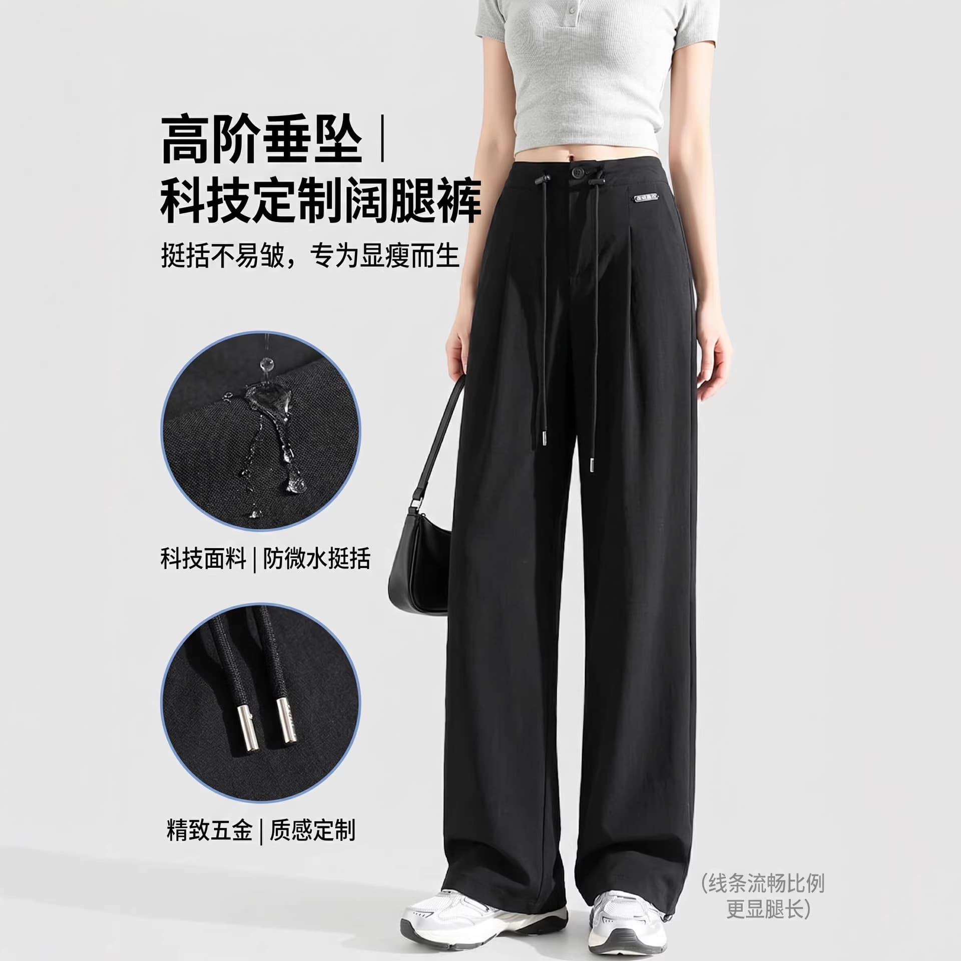 Customized High-Waist Multi-Pocket Cargo Pants for Women OEM Fashion Brand Trousers Sample Making Based on Provided Images