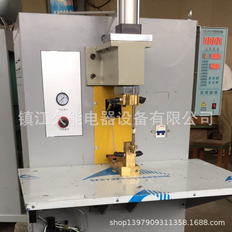 Jiuneng Electrical Manufacturer Specializes in Producing Various Spot Welders, DN25Q Pneumatic Vertical AC Digital Display Welder