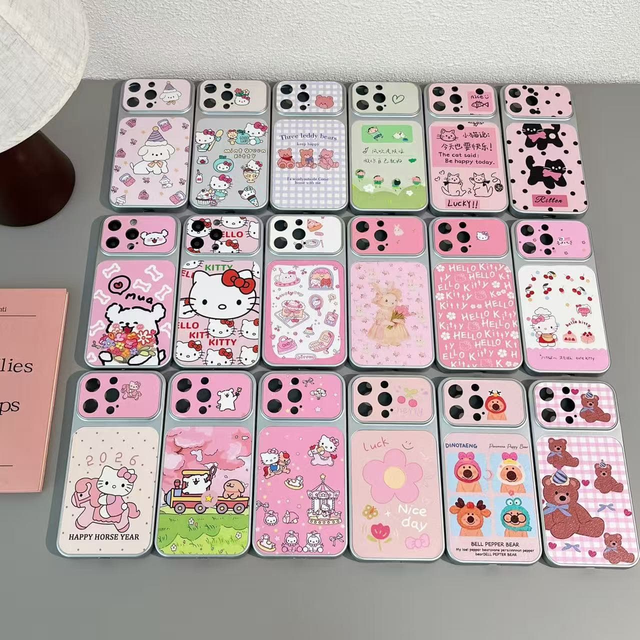 Changes to 17 large windows in seconds, suitable for Apple 17 PROMAX cartoon leather phone case iPhone 16 female model cute