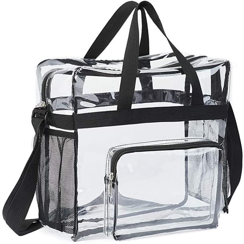 Trendy Transparent PVC Crossbody Travel Organizer Bag Large Capacity Portable Handbag Waterproof D2 Model