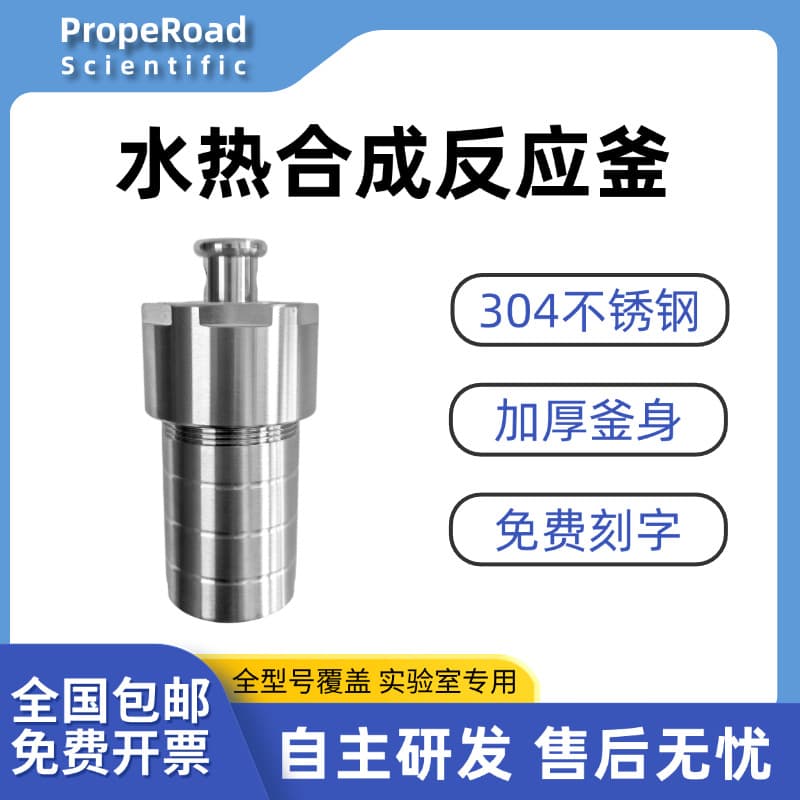 Hydrothermal Synthesis Reactor High-Temperature Stainless Steel PPL PTFE Liner High-Pressure Digestion Tank Laboratory
