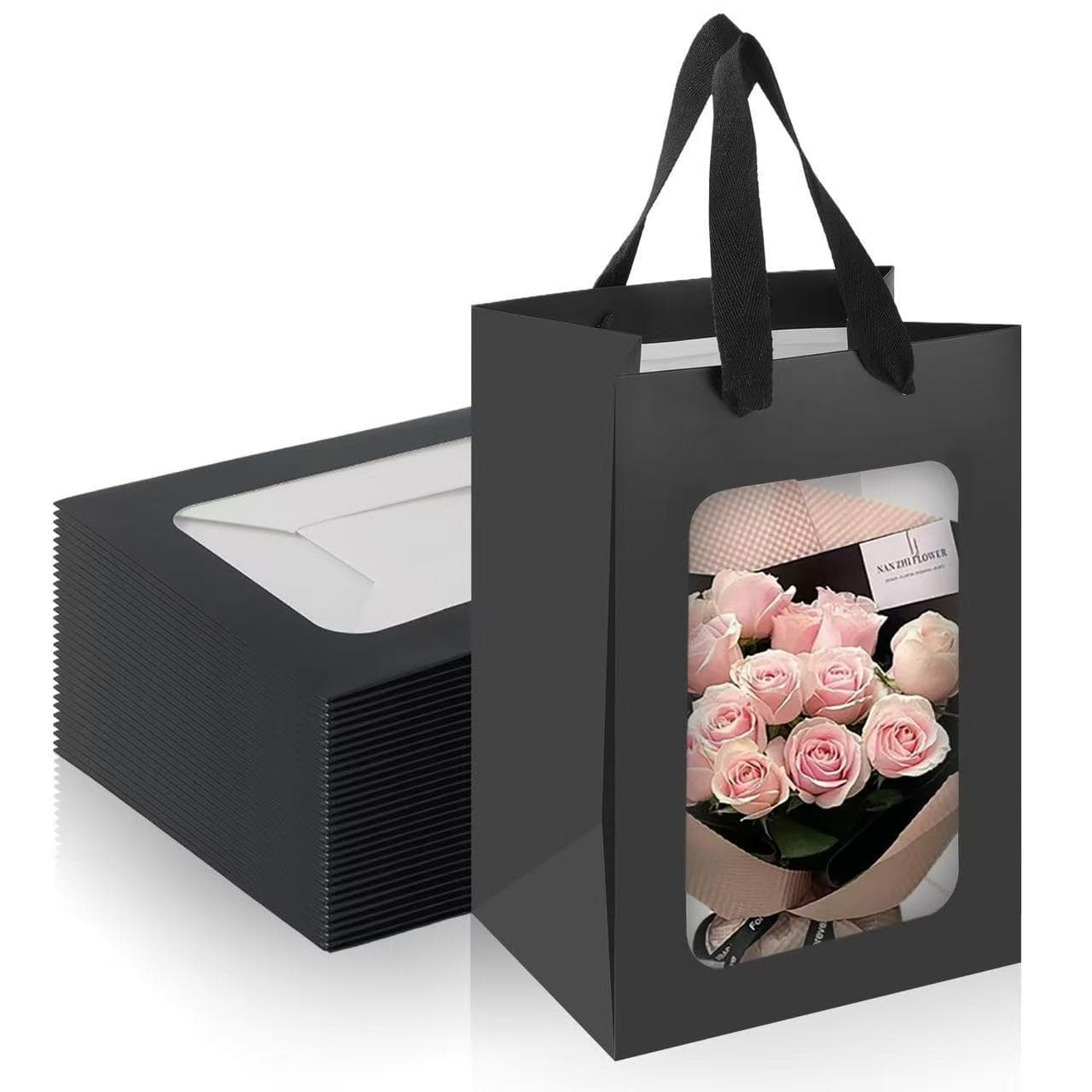 Cross-border Hot Selling Amazon Party Gift Paper Bag Decorative Gift Bag Wedding Proposal Christmas Gift Wrapping Bag