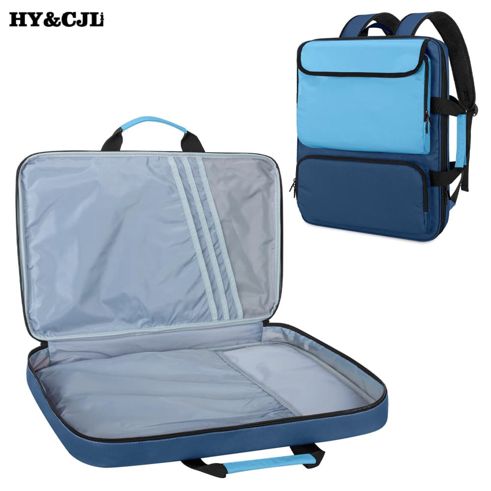 Factory-customized children's painting backpack, art tool storage A3 drawing board bag, Oxford cloth paintbrush storage bag