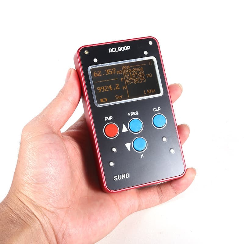 Digital Bridge Handheld RCL800P Mini Ultra-Thin Precision Digital Bridge Resistance Capacitance Inductance Meter ESR Meter