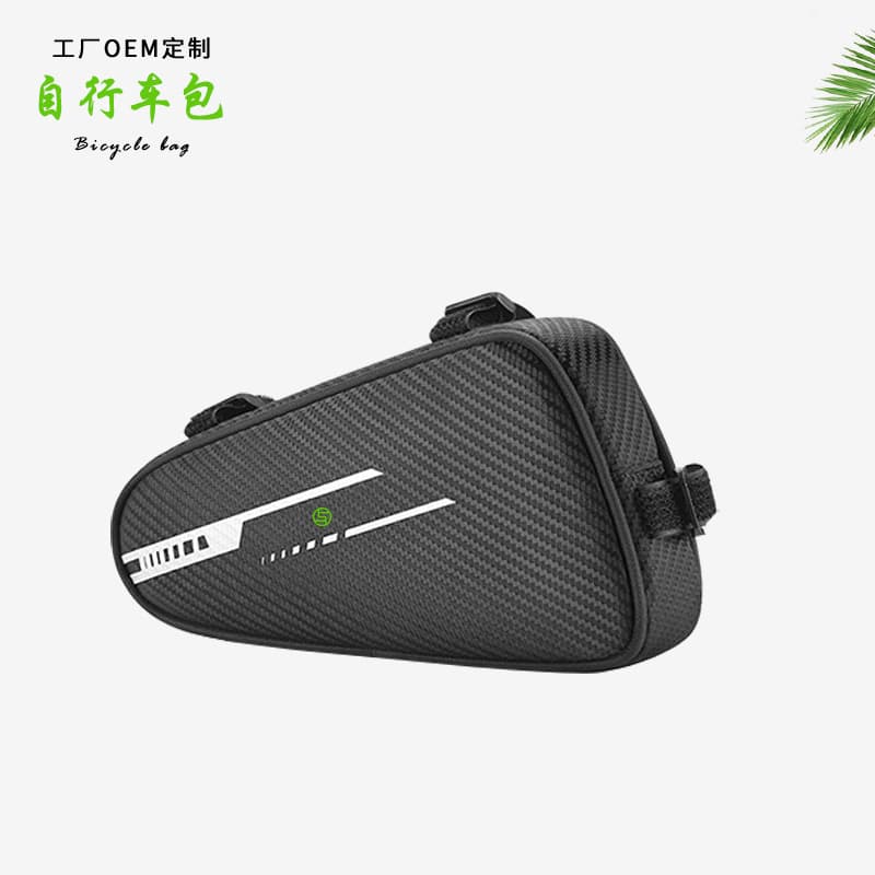 Bicycle bag upper tube bag beam bag triangle front bag mountain road bike saddle bag tool riding equipment bag processing customization