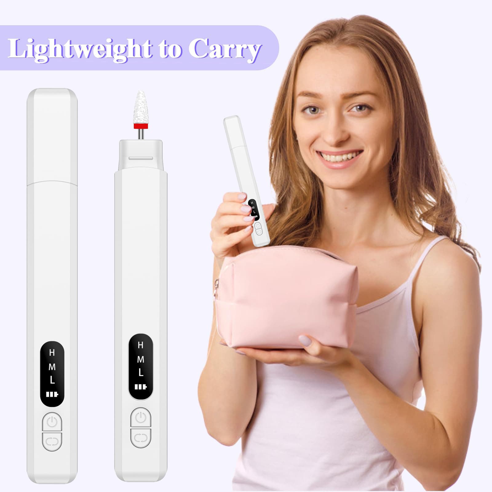Portable Electric Nail Drill Machine Wireless Grinding Pen Small Size Manicure Pedicure Tool From China Mainland
